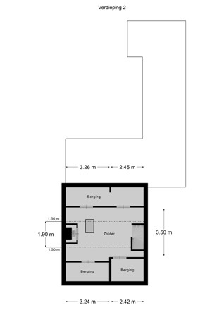 Floorplan - Hoebigerweg 55, 6287 AS Eys